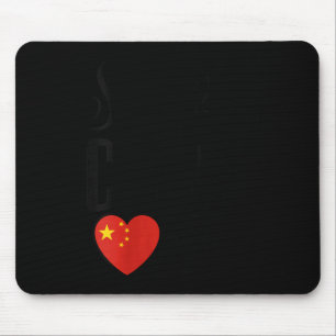 Womens Someone In China Loves Me Long Distance Fam Mouse Pad