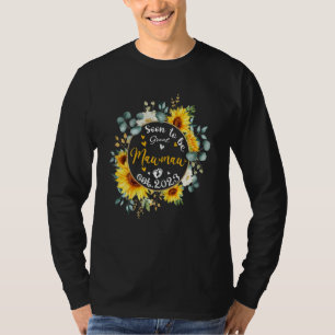 Womens Soon To Be Mawmaw 2023 Sunflower New Mawma T-Shirt