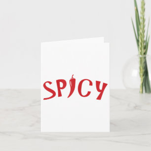 Womens Spicy Girl Hot As Pepper Good Looking Gear  Card