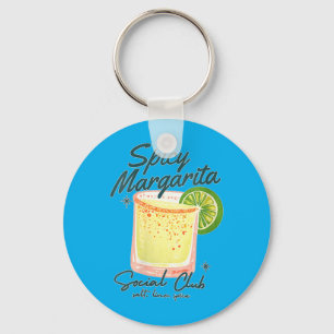 Womens Spicy Margarita Social Club Att Lime Spice Key Ring