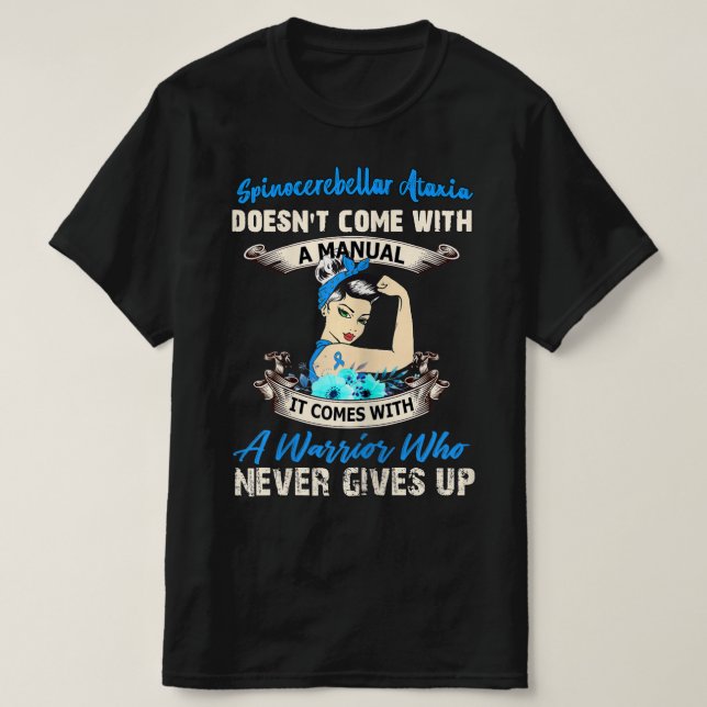 Womens Spinocerebellar Ataxia Doesn’t Come With A  T-Shirt (Design Front)