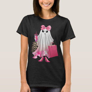Womens Spooky Season Ghost Halloween Boo-Jee T-Shirt
