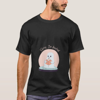 Womens Spooky Season Ghoul Introvert Sorry I m Boo T-Shirt