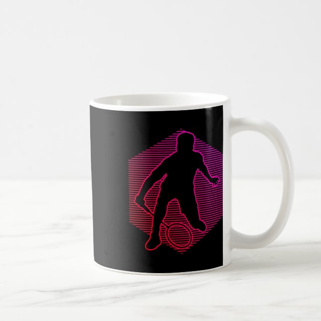 Womens Squash Mens Shuttle Badminton  Coffee Mug (Right)