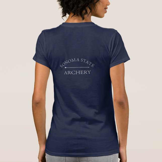 Women's SSU Archery T-shirt (Back)