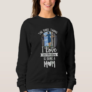 Womens Stewardess For A Stewardess Mum Sweatshirt