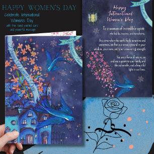 Women's Strength & Spirit  Women's Day Card