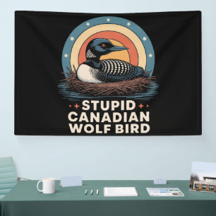 women's stupid canadian banner