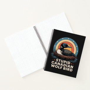 women's stupid canadian notebook