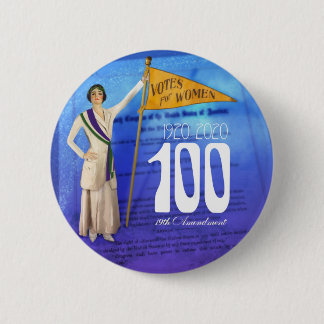 Women's Suffrage Centennial Button