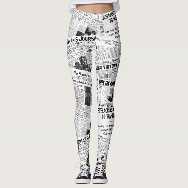 WOMEN'S SUFFRAGE LEGGINGS (Front)