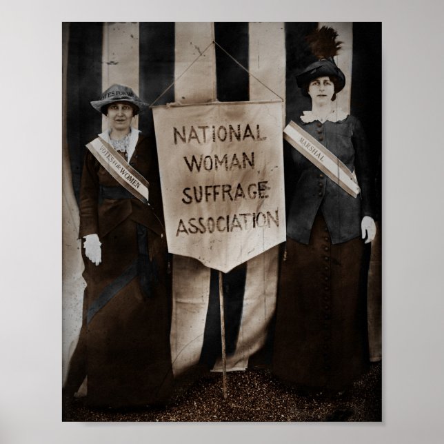 Women's Suffrage Movement Poster (Front)