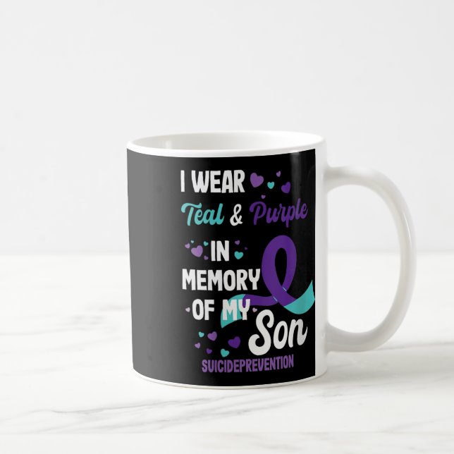 Womens Suicide Prevention Awareness In Memory Of S Coffee Mug (Right)