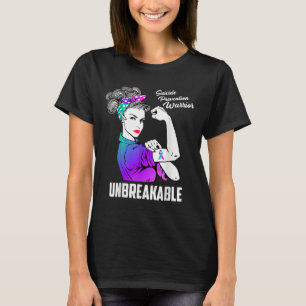 Womens Suicide Prevention Awareness Week Warrior U T-Shirt