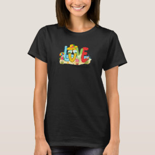 Womens Summer Love Meemawlife Meemaw Love Beach Va T-Shirt