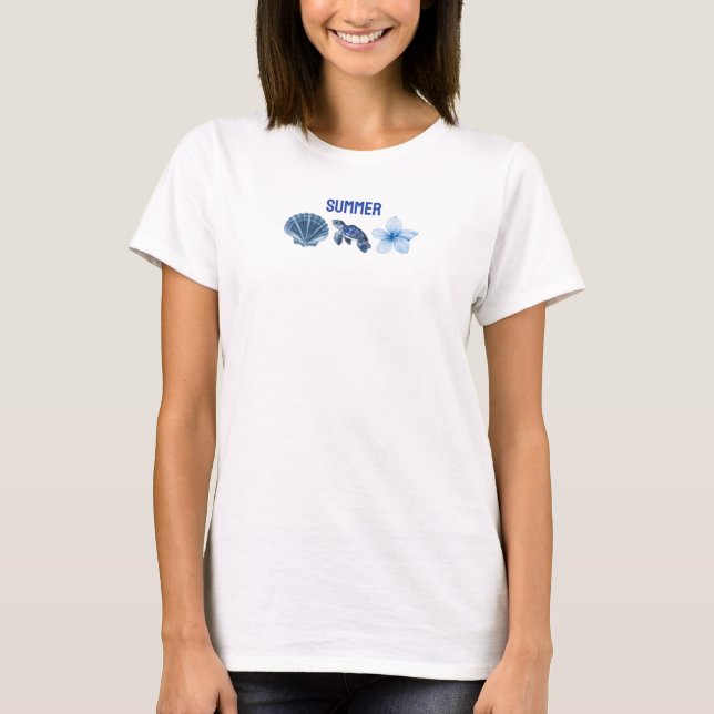 WOMEN's summer t-shirt (Front)