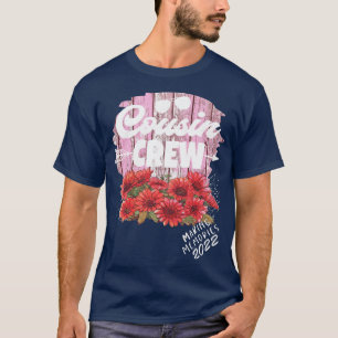 Womens Sunflower Cousin Crew 2022 Making Memories T-Shirt