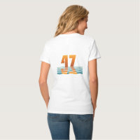 Women's Sunset 47 Two-Sided V-Neck T-Shirt: