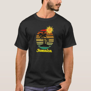 Womens Sunset Retro Beach Cruise Summer Vacation J T-Shirt
