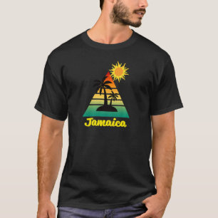 Womens Sunset Retro Beach Cruise Summer Vacation J T-Shirt