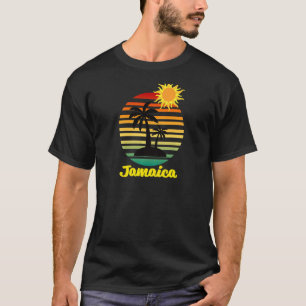 Womens Sunset Retro Beach Cruise Summer Vacation J T-Shirt