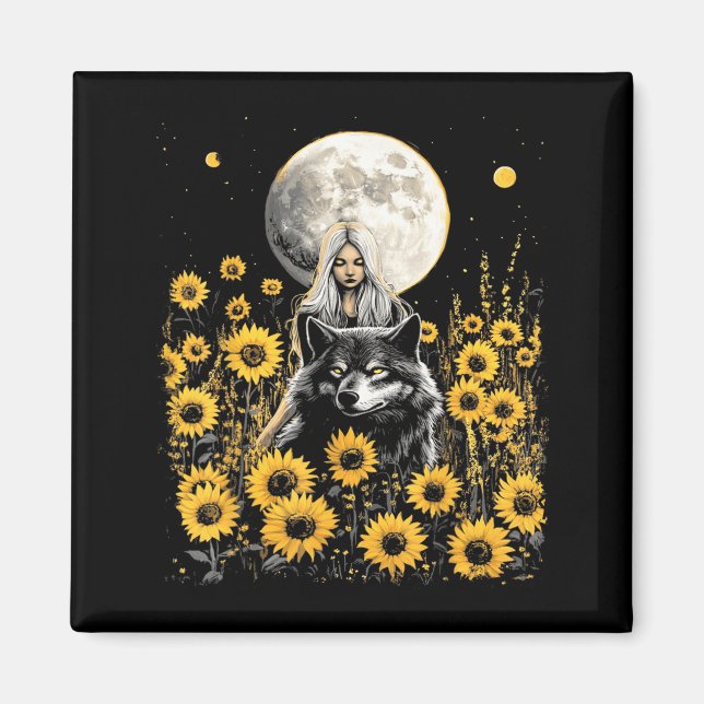 Womens Suower Designer Magnet (Front)