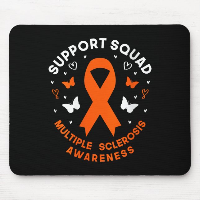 Womens Support Squad Multiple Sclerosis Awareness  Mouse Pad (Front)