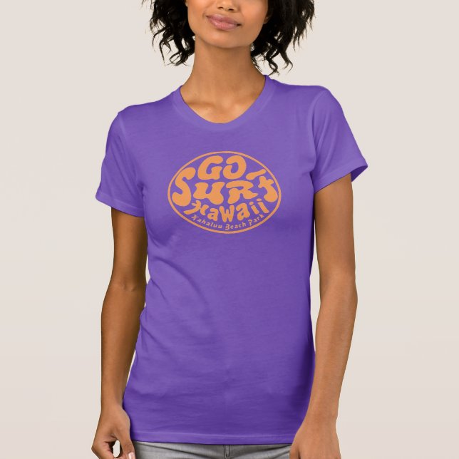 Women's Surf Hawaii | Surfing T-Shirt (Front)