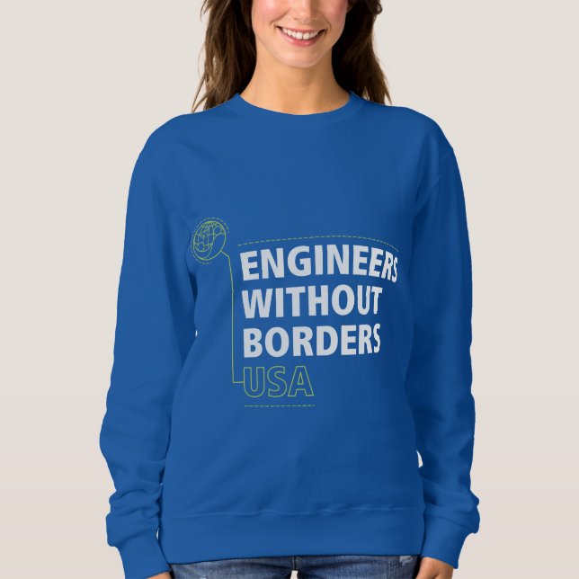 Women's Sweatshirt - Blue (Front)