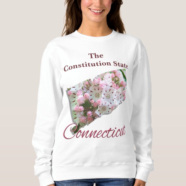 Women's Sweatshirt - CONNECTICUT (Front)