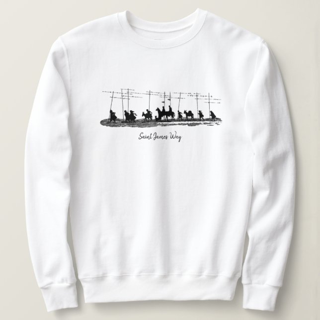 Women's Sweatshirt  Saint James Way (Design Front)