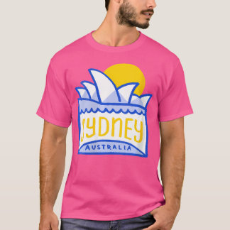 Womens Sydney Opera House Sun T-Shirt