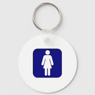 Womens Symbol Key Ring