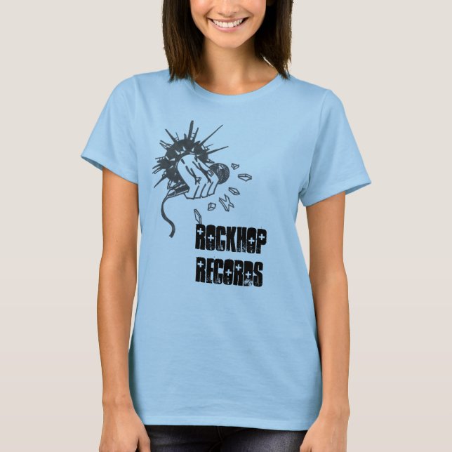 WOMEN'S T-SHIRT BLUE (Front)