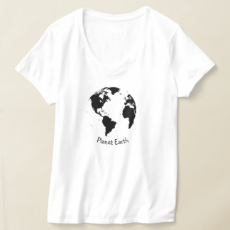 Women's T-Shirt Planet Earth