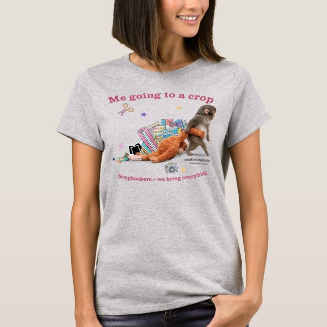 Women's T-Shirt Punch the Monkey (Front)