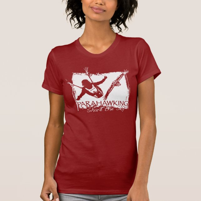 Womens T-shirt - Red (Front)
