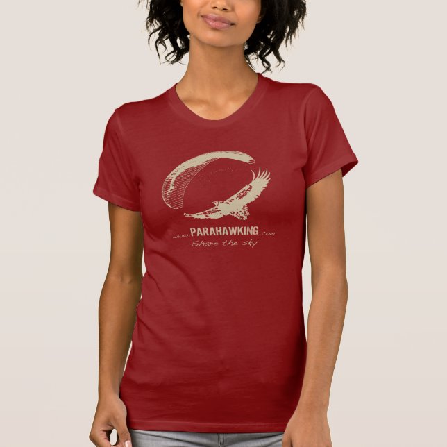 Womens T-shirt - Red (Front)