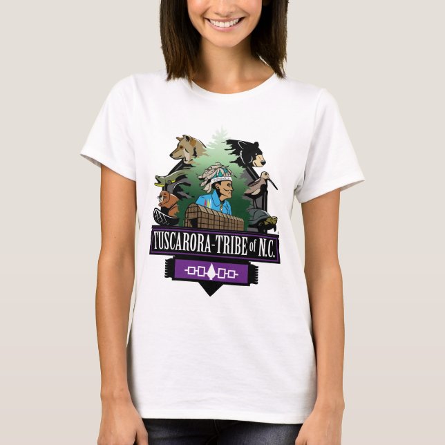 Women's T - Shirt  Style 1   Tuscarora Tribe of NC (Front)