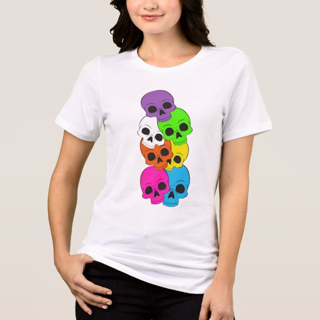 Women's T-Shirt Tri-Blend Shirt (Front)