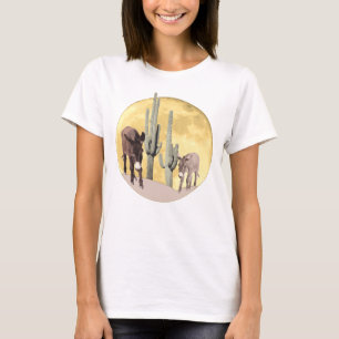 Women's t-shirt, wildlife, desert donkeys T-Shirt