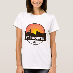 Women's t-shirt with @Vancouver_Canada logo print