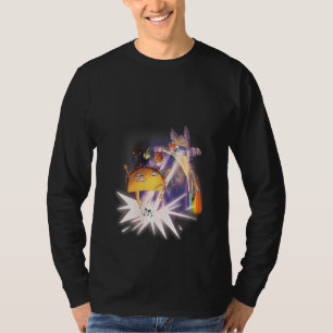 Womens Tacoca Outer Space Cat Taco Funny Mexican T-Shirt