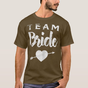 Womens Team Bride Squad T  Tee Bachelorette Party 