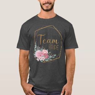 Womens Team Bride Stag Night Wedding Eucalyptus T-Shirt