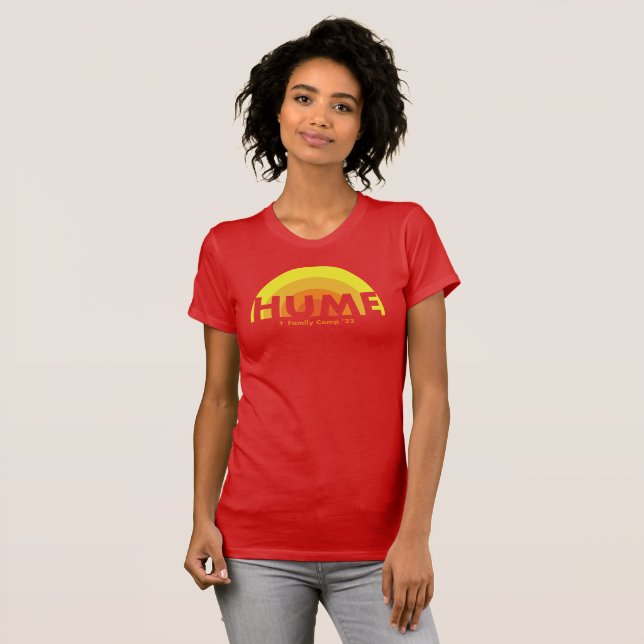 Women's Team Red T-Shirt (Front Full)