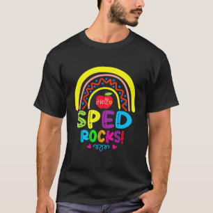 Womens Team Sped Team Special Education Teacher Ra T-Shirt