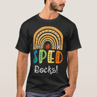 Womens Team SPED Team Special Education Teacher Ra T-Shirt