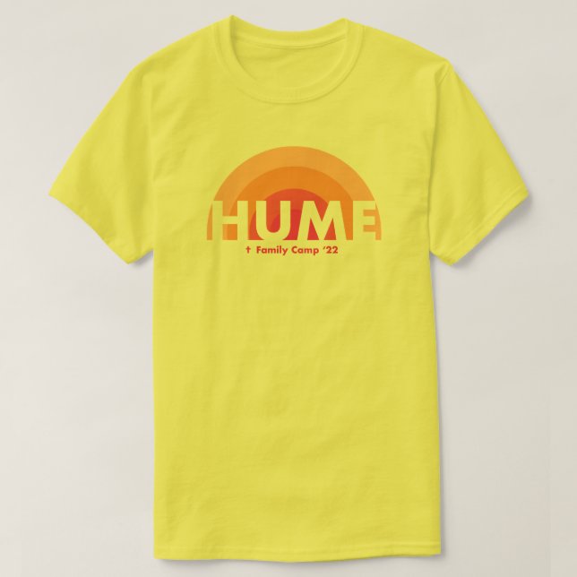 Women's Team Yellow T-Shirt (Design Front)