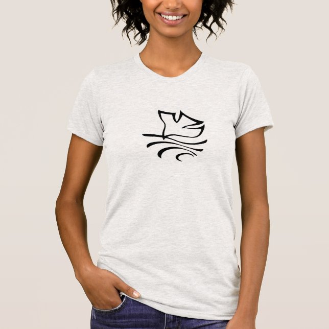 Womens Tee Baptism Dove (Front)
